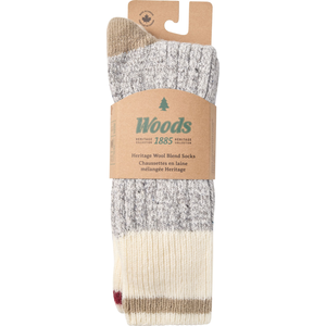 Woods Men's Saddleback Hiking Crew Socks - 2 Pack