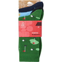 Ripzone Men's Golf Crew Socks - 3 Pack Front_Flat