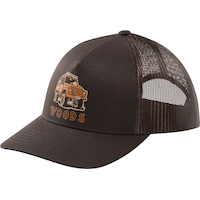 Woods Men's Heritage Trucker Hat Front_Angled_Left