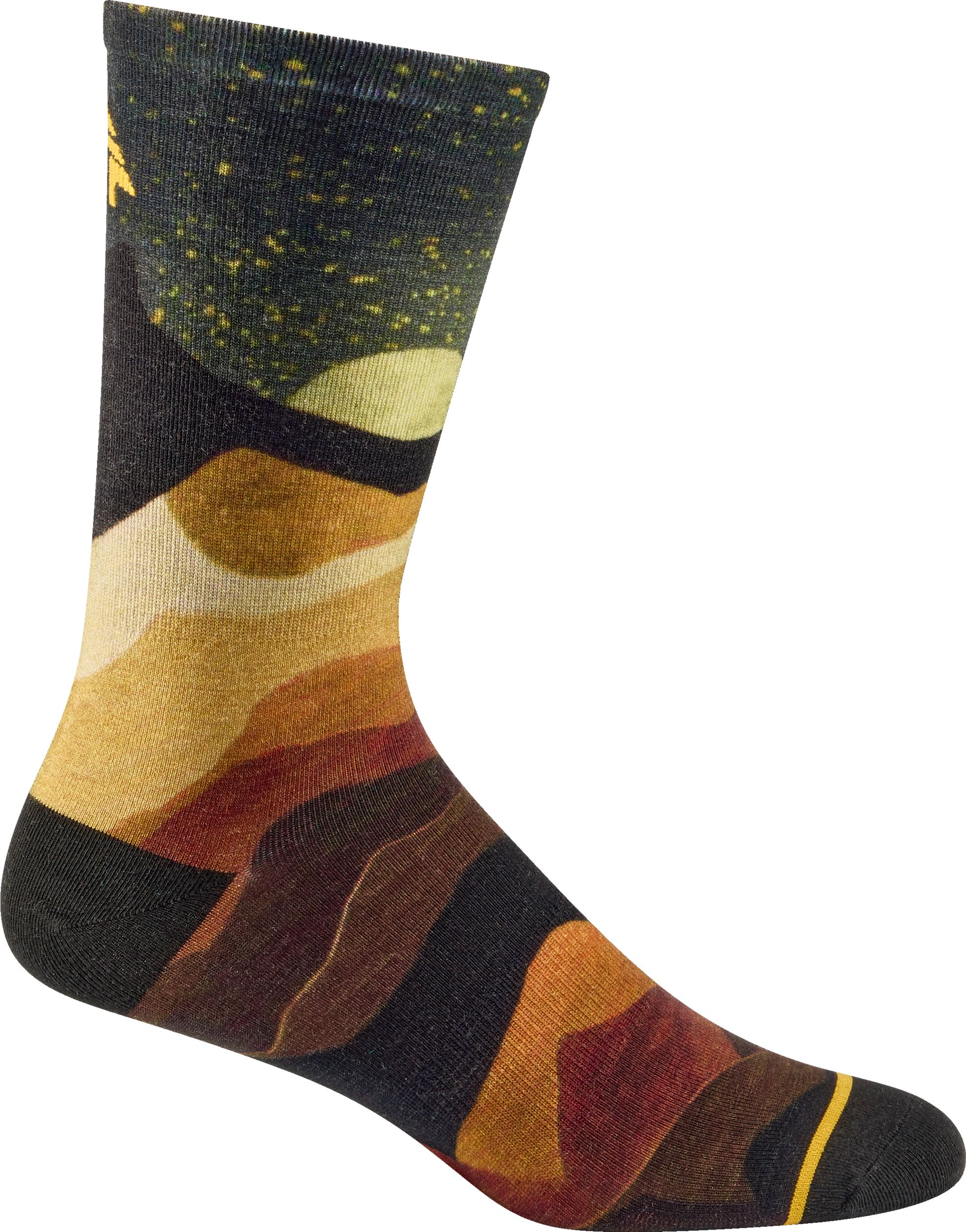 Woods Men's Sampson Everyday All Over Print Crew Socks