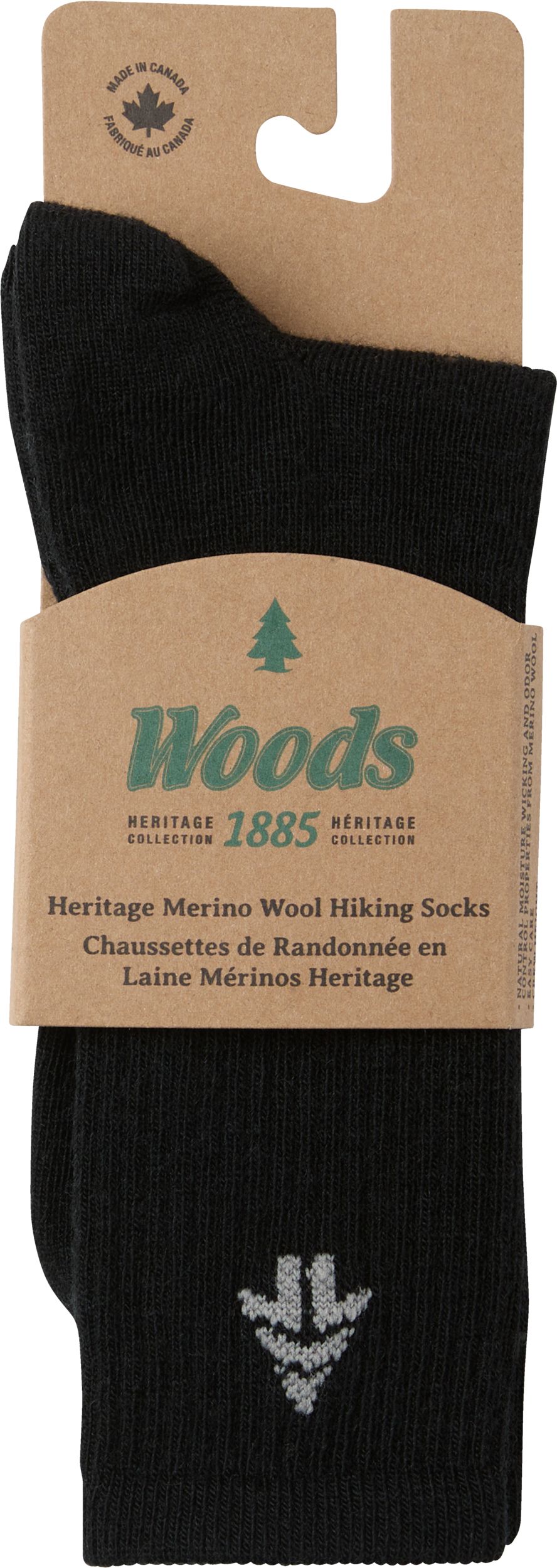 Woods Men's Kemmel Mic Hiking Socks