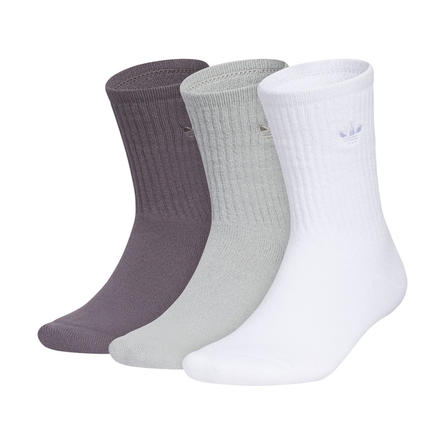 adidas Originals Men's Comfort Crew Socks - 3 Pack Front_Angled_Left