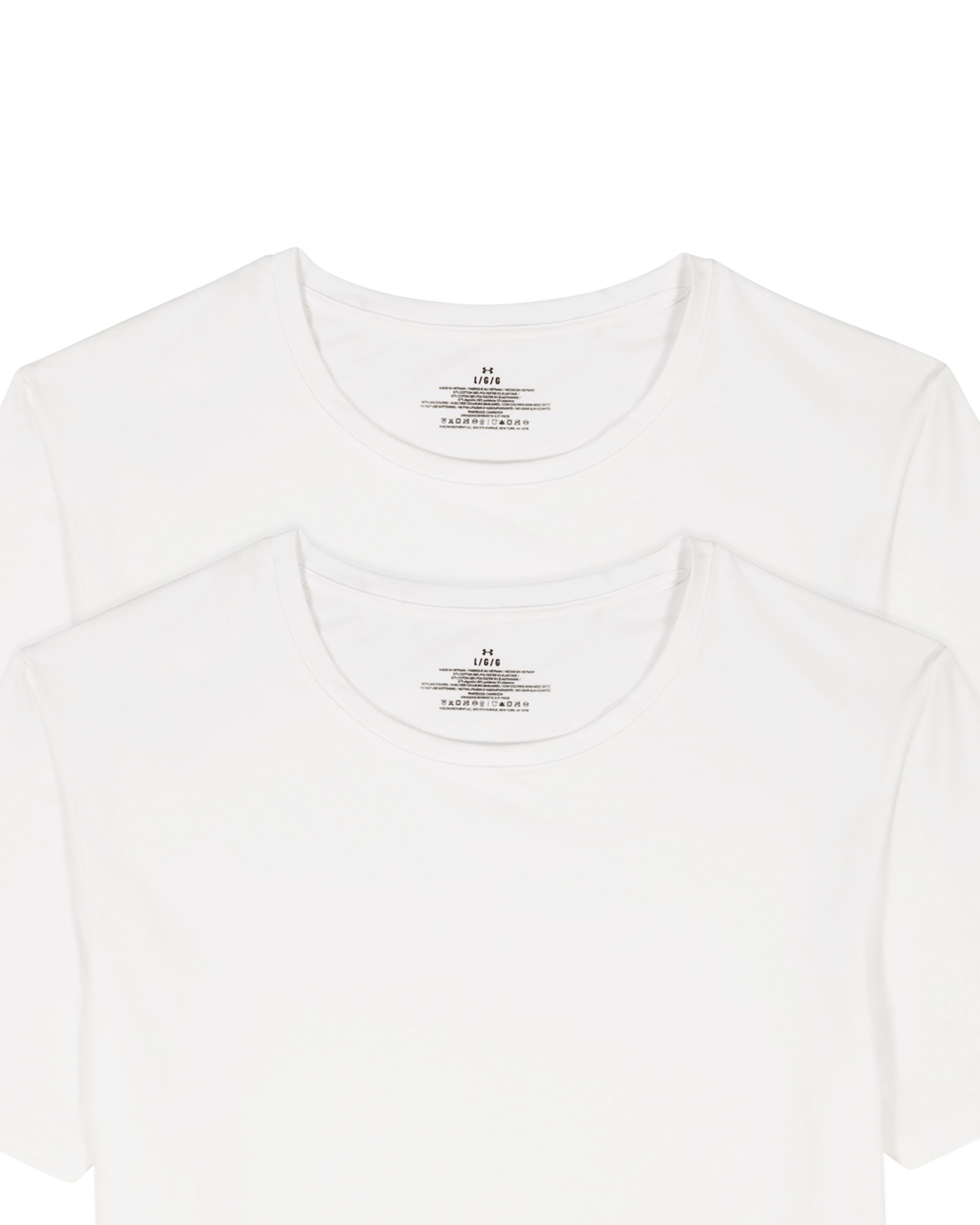 Under Armour Men's Performance Cotton Undershirt - 2 Pack