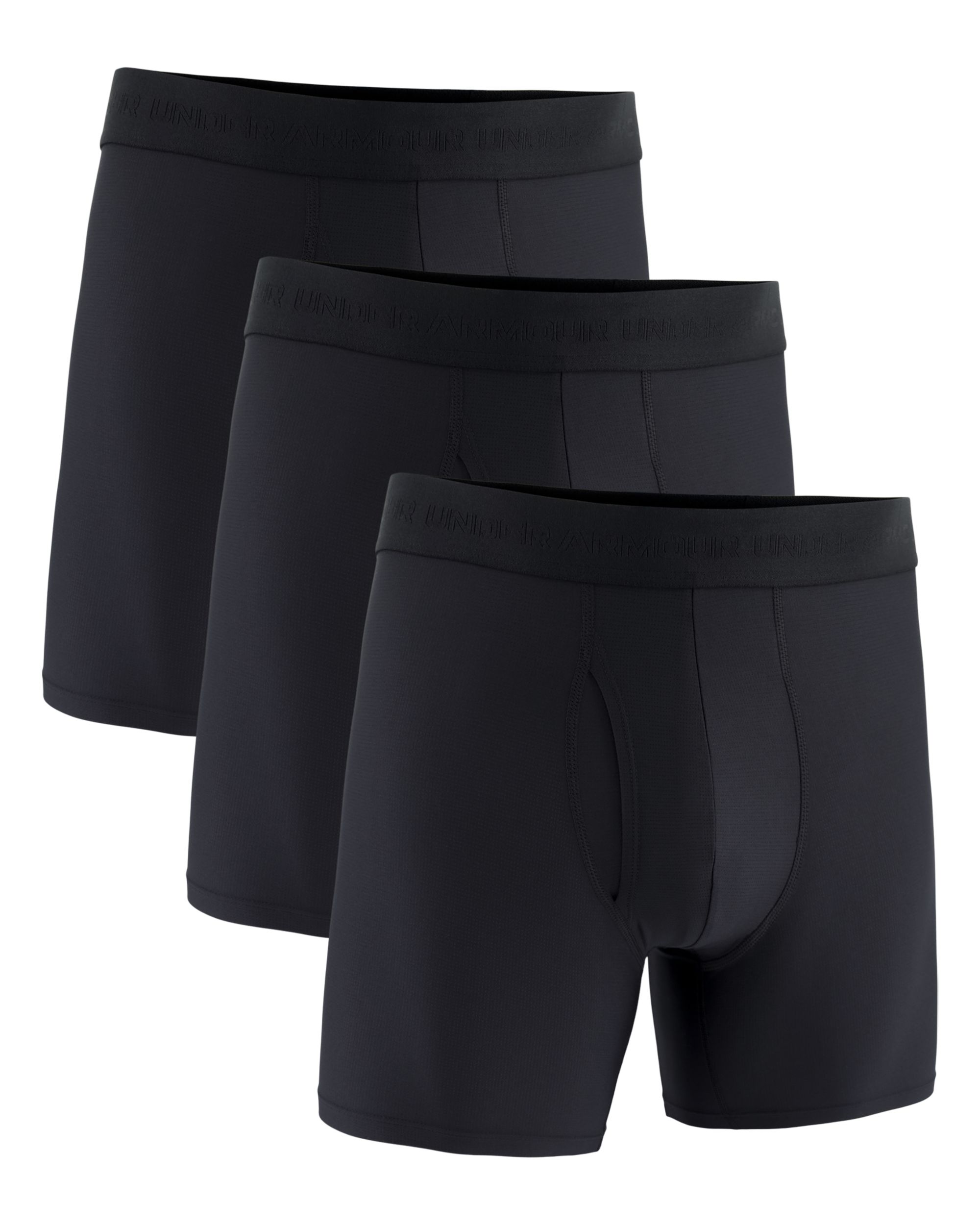 Under Armour Men's Performance Tech™ Mesh Mod 6-Inch Boxer Brief - 3 Pack