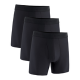 Under Armour Men's Performance Tech™ Mesh Mod 6-Inch Boxer Brief - 3 Pack Front_Angled_Right
