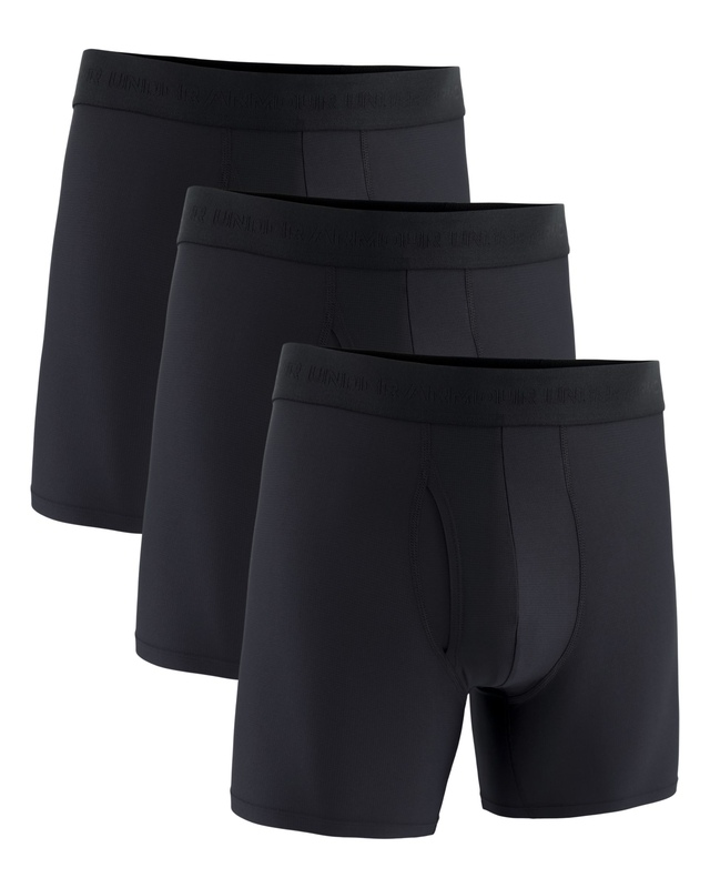 Under Armour Men's Performance Tech™ Mesh Mod 6-Inch Boxer Brief - 3 Pack