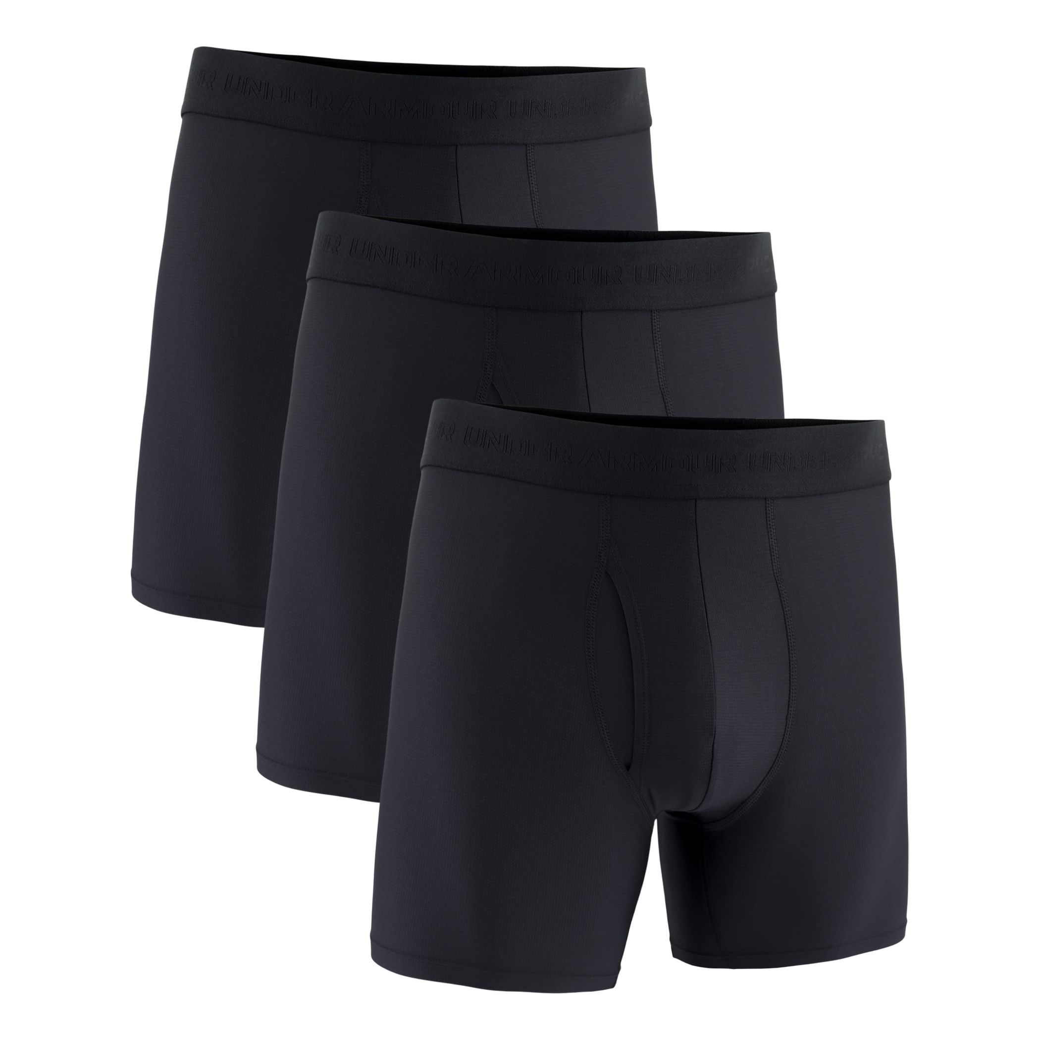 Under Armour Men's Performance Tech™ Mesh Mod 6-Inch Boxer Brief - 3 Pack