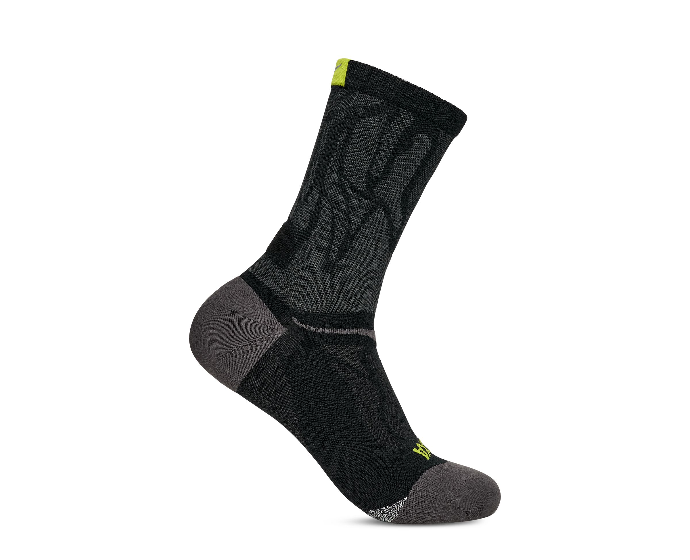 HOKA Unisex Run Clifton Crew Socks