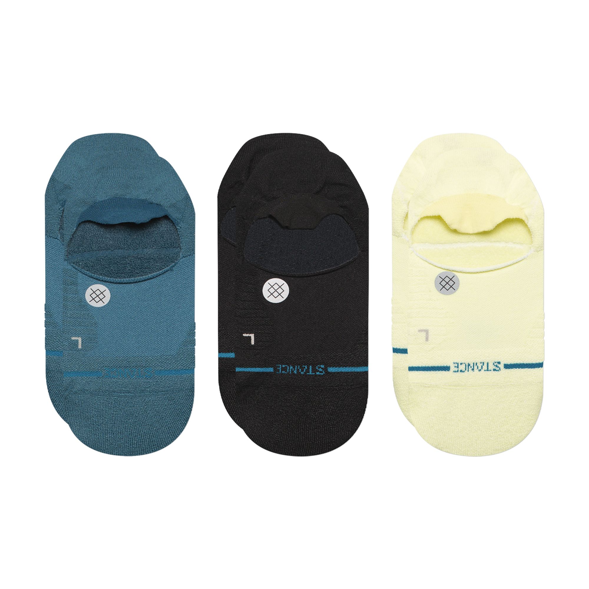 Stance Unisex Athletic Tab No Show Socks - 3pk