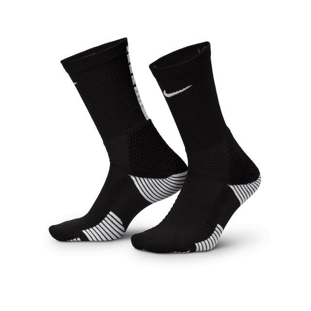Nike Men's Elite Medium Basketball Socks Front_Angled_Left