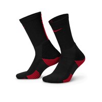 Nike Men's Elite Medium Basketball Crew Socks Front_Angled_Left