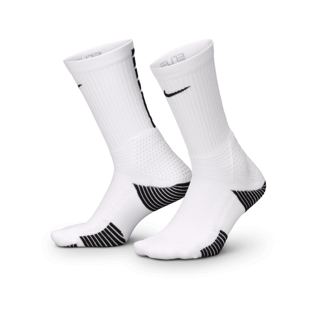 Nike Men's Elite Large Basketball Socks Front_Angled_Left