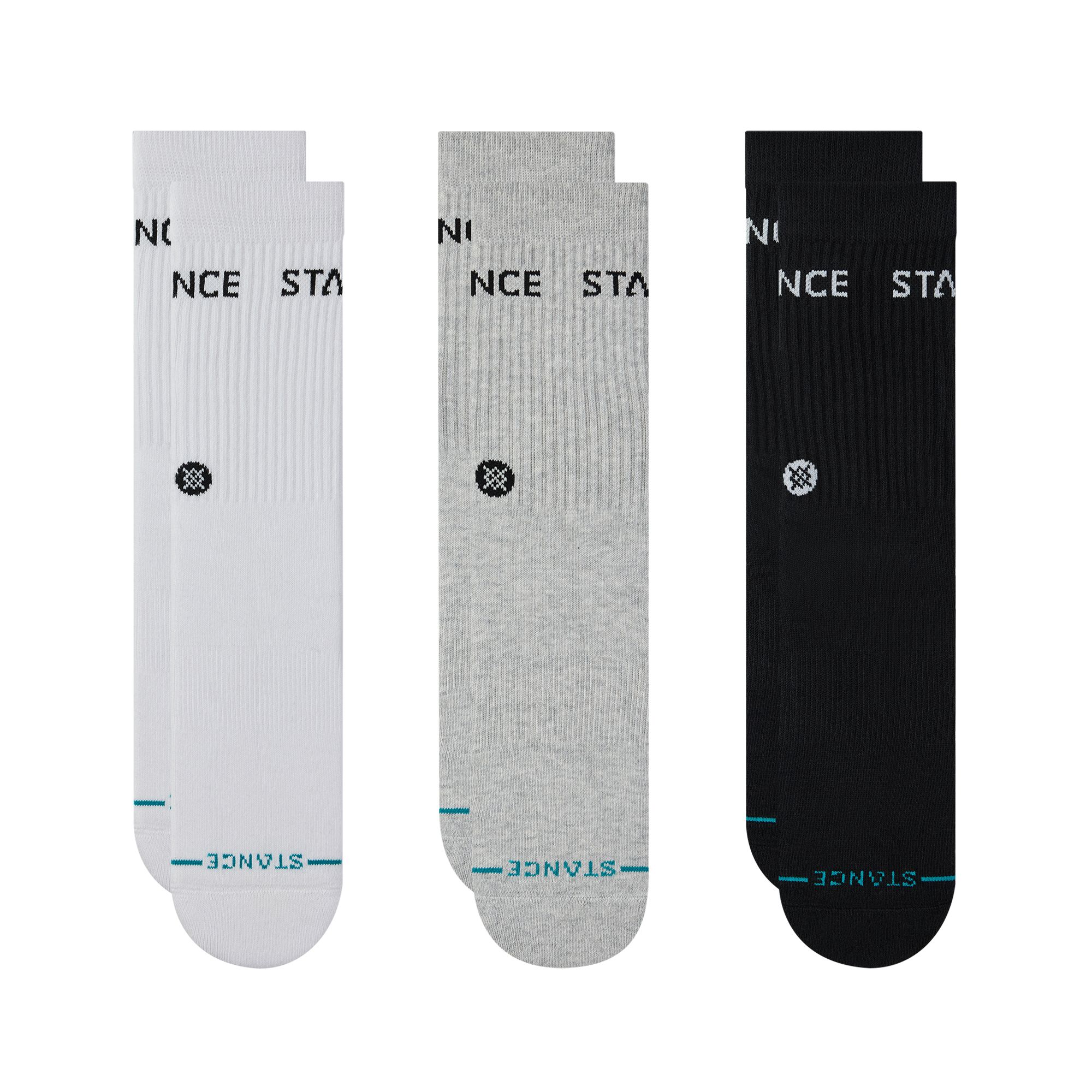Stance Unisex Origin Crew Socks - 3pk