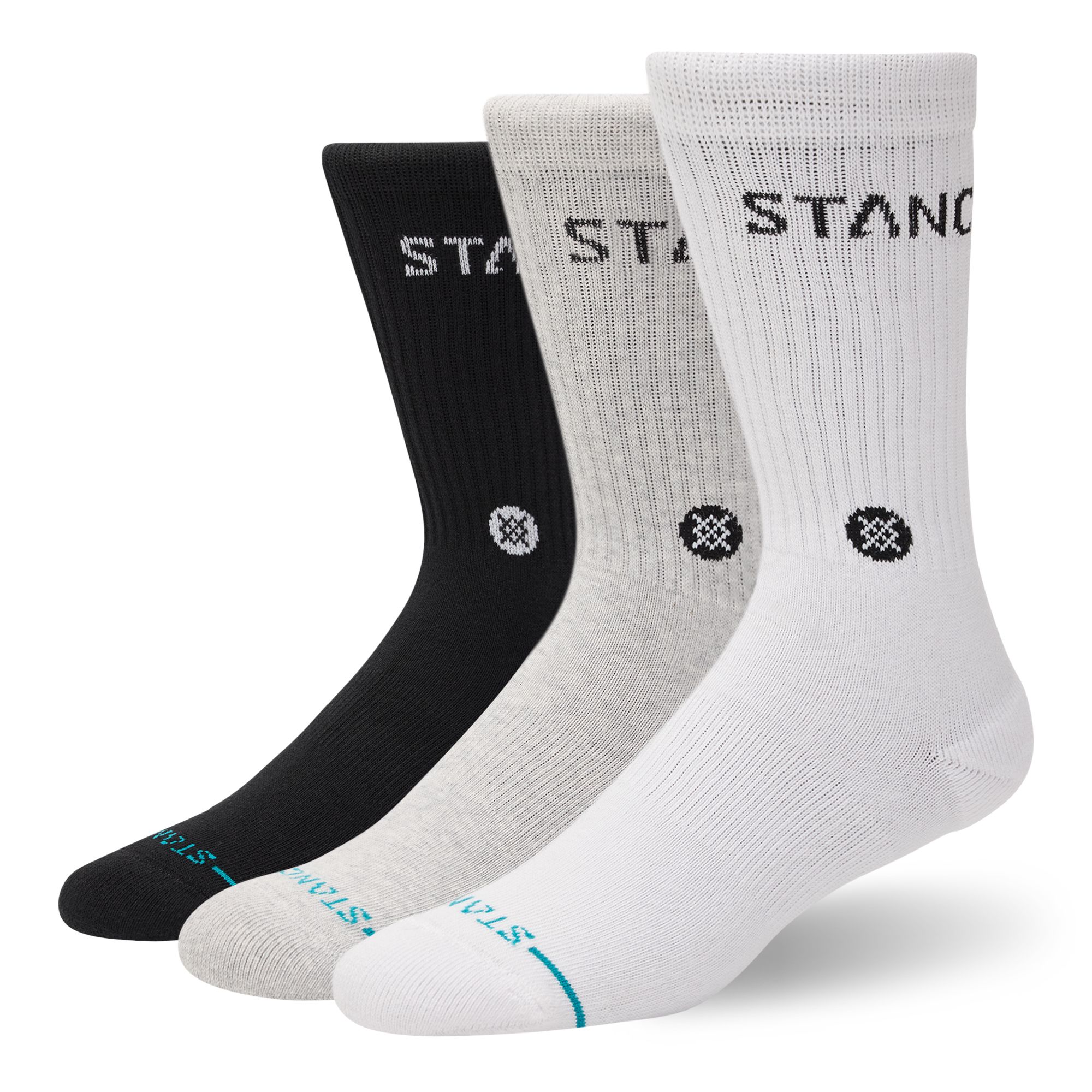 Stance Unisex Origin Crew Socks - 3pk