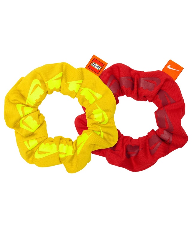 Nike Men's Dri-fit Gathered 2.0 Sweat-wicking Hair Ties - 2 Pk Front_Flat