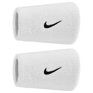 Nike Men's Swoosh Doublewide Wristbands - 2 Pack