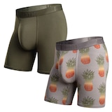 BN3TH Men's Natural Classic Boxer Brief - 2 Pack Front_Angled_Left