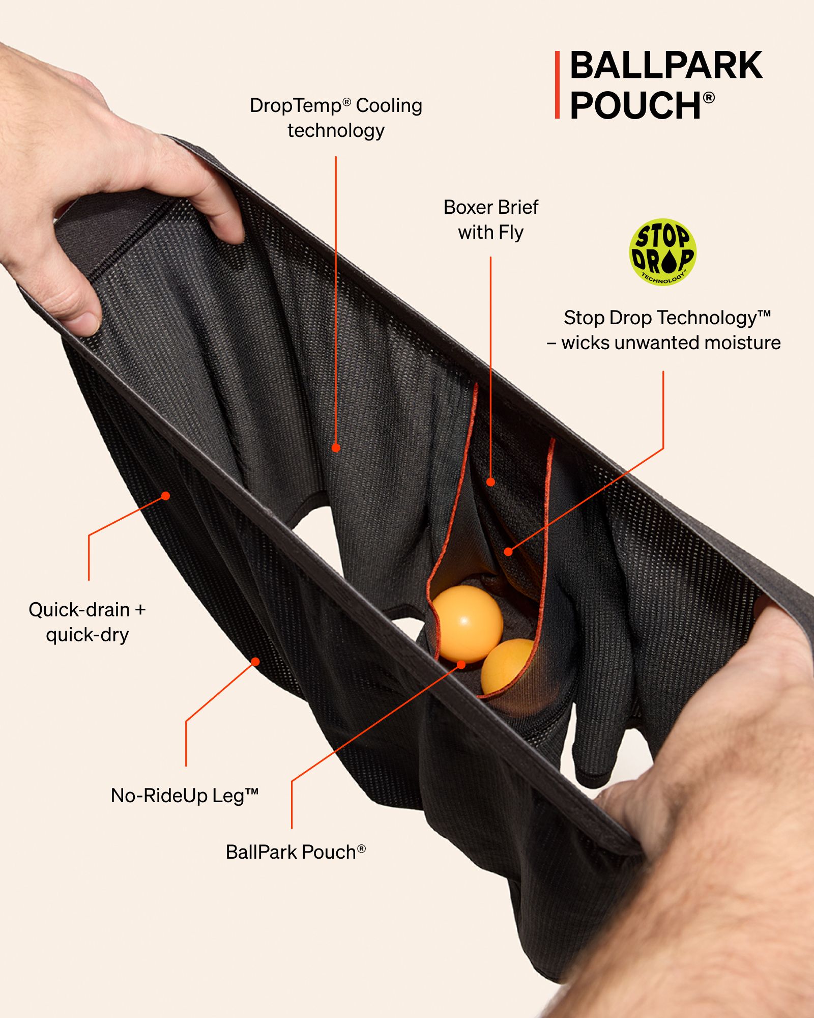 SAXX Men's Quest 3.0 Moisture-Wicking Boxer Brief with Fly