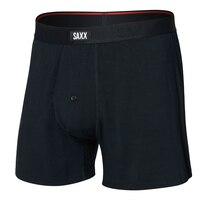 SAXX Men's Droptemp™ Modal Fabric Sleep Boxer Front_Angled_Left
