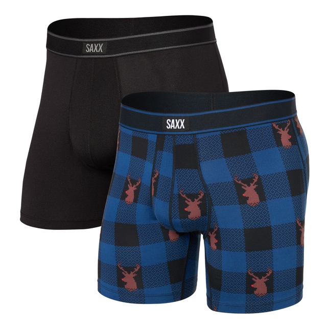 SAXX Men's Daytripper Holiday Boxer Briefs - 2 Pack