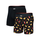 SAXX Men's Vibe Xtra Boxer Brief - 2 Pack