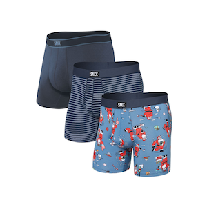 SAXX Men's Daytripper Santathlon Stripe Boxers