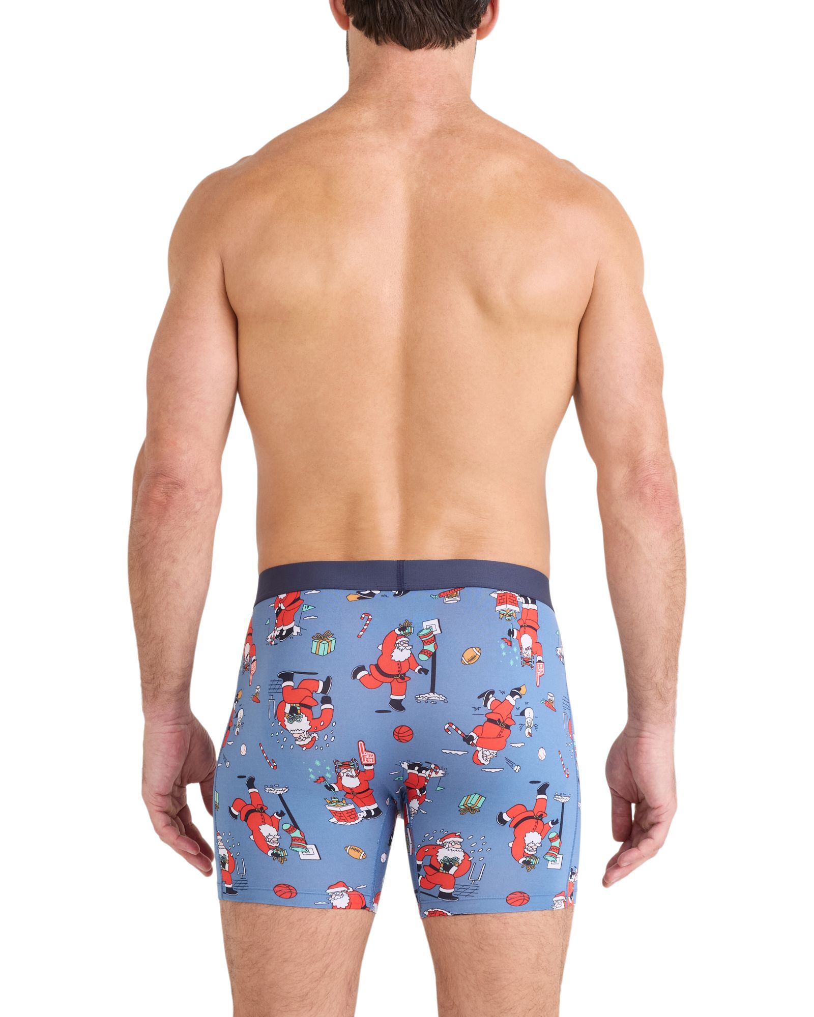 SAXX Men's Daytripper Santathlon Stripe Boxers