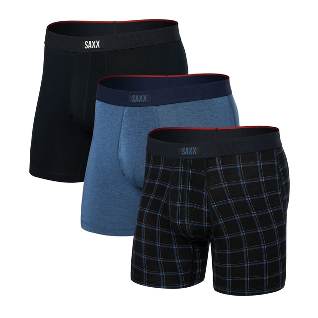 SAXX Men's Vibe Xtra Holiday Boxer Brief - 3 Pack