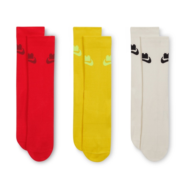 Nike Unisex Everyday Essential Crew Socks - 3pk