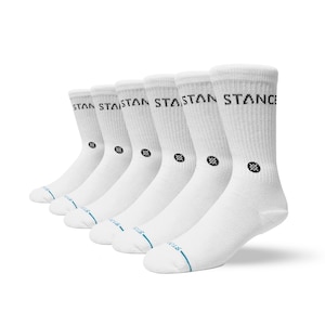 STANCE Unisex Origin Sweatshirt Socks 6-pk with Engineered Arch Support
