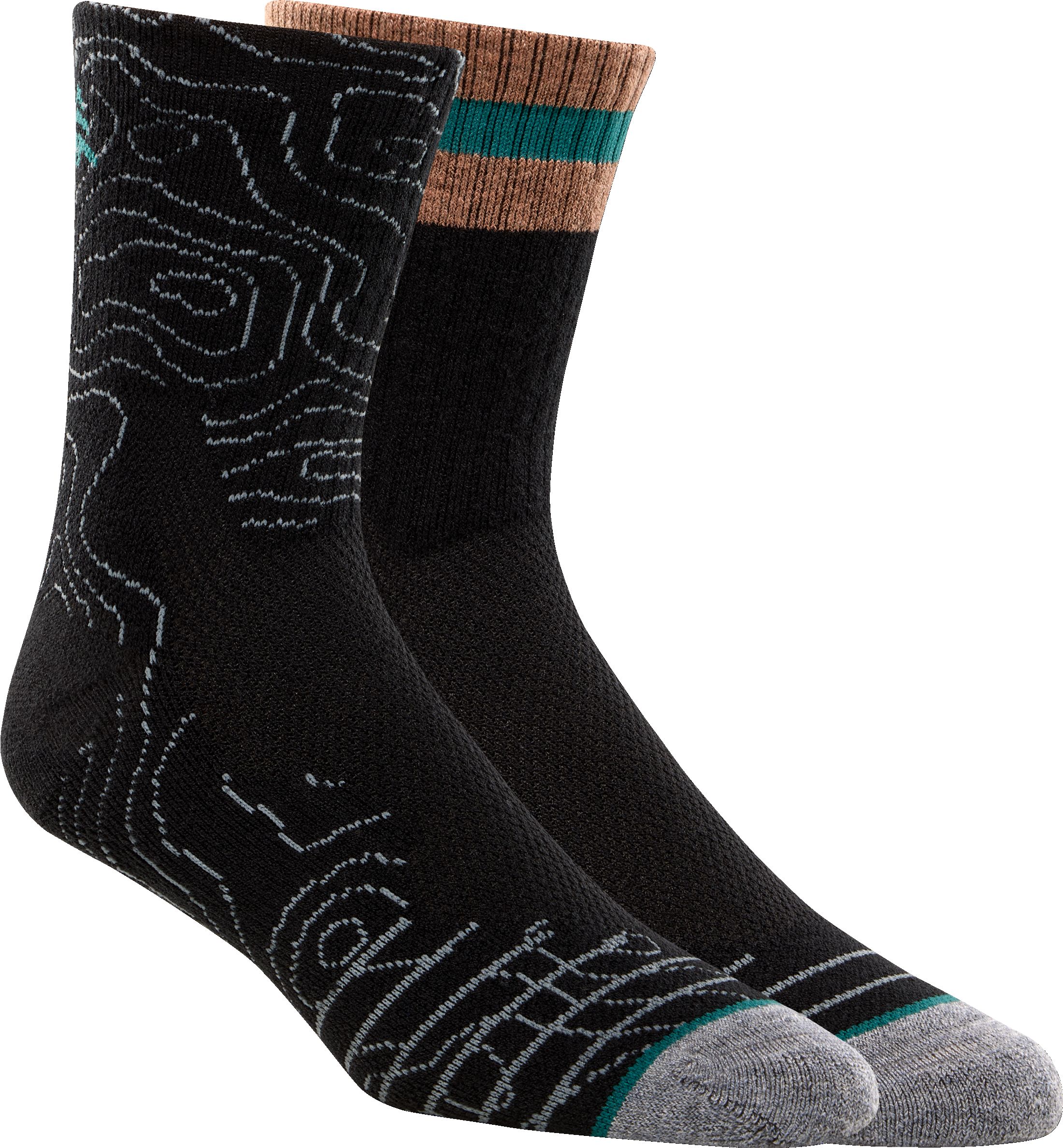 Woods Men's Macbrien Hiking Socks 2-pk
