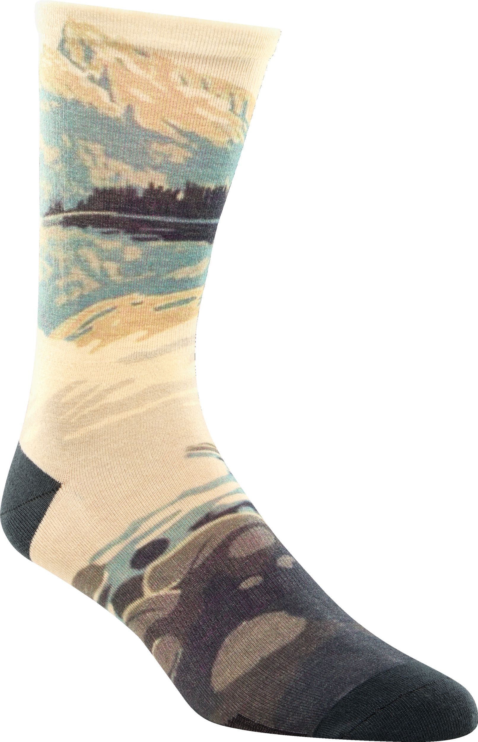 Woods Men's Sampson Everyday All Over Print Crew Socks