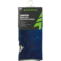 Woods Men's Sampson Everyday All Over Print Crew Socks