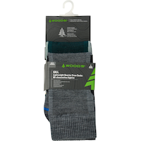Woods Men's Gill Quarter Crew Socks Front_Flat