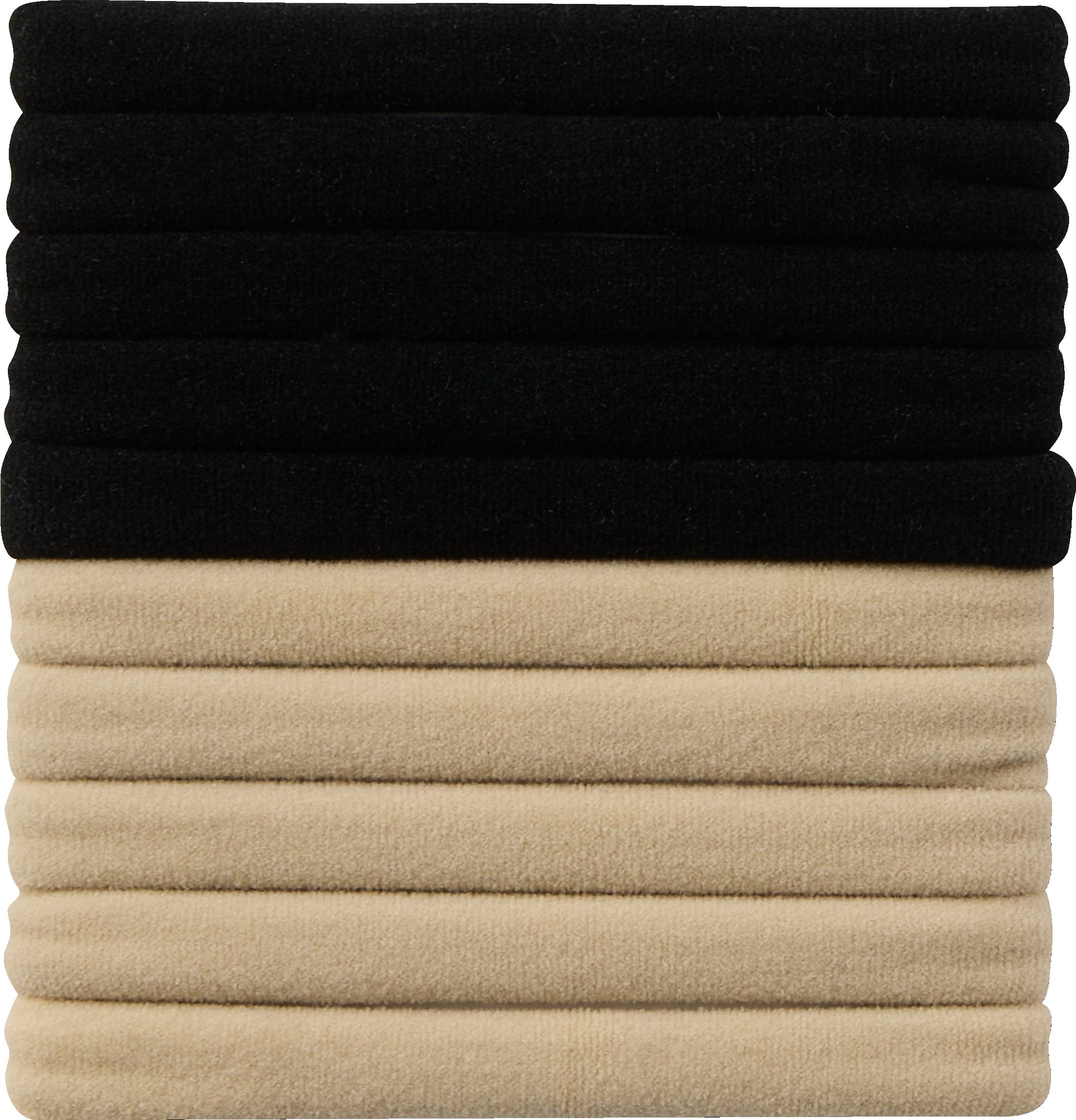 FWD Men's Seamless Hair Tie 10-Pack Front_Flat