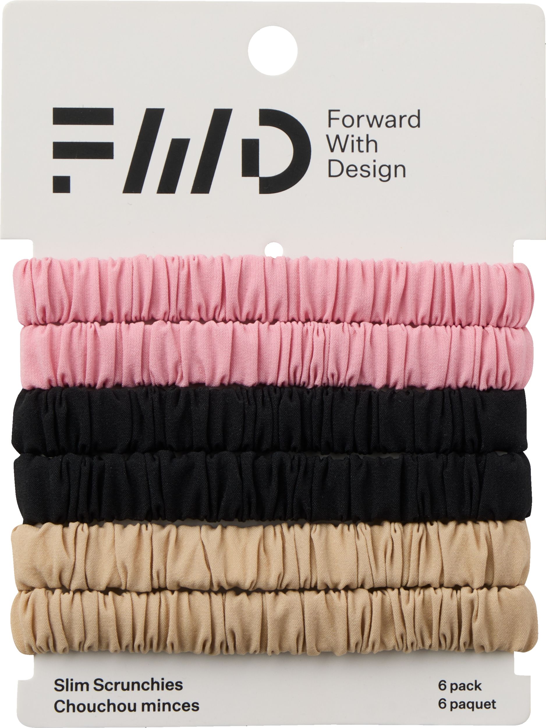FWD Men's Slim Scrunchie 6-pk Front_Flat