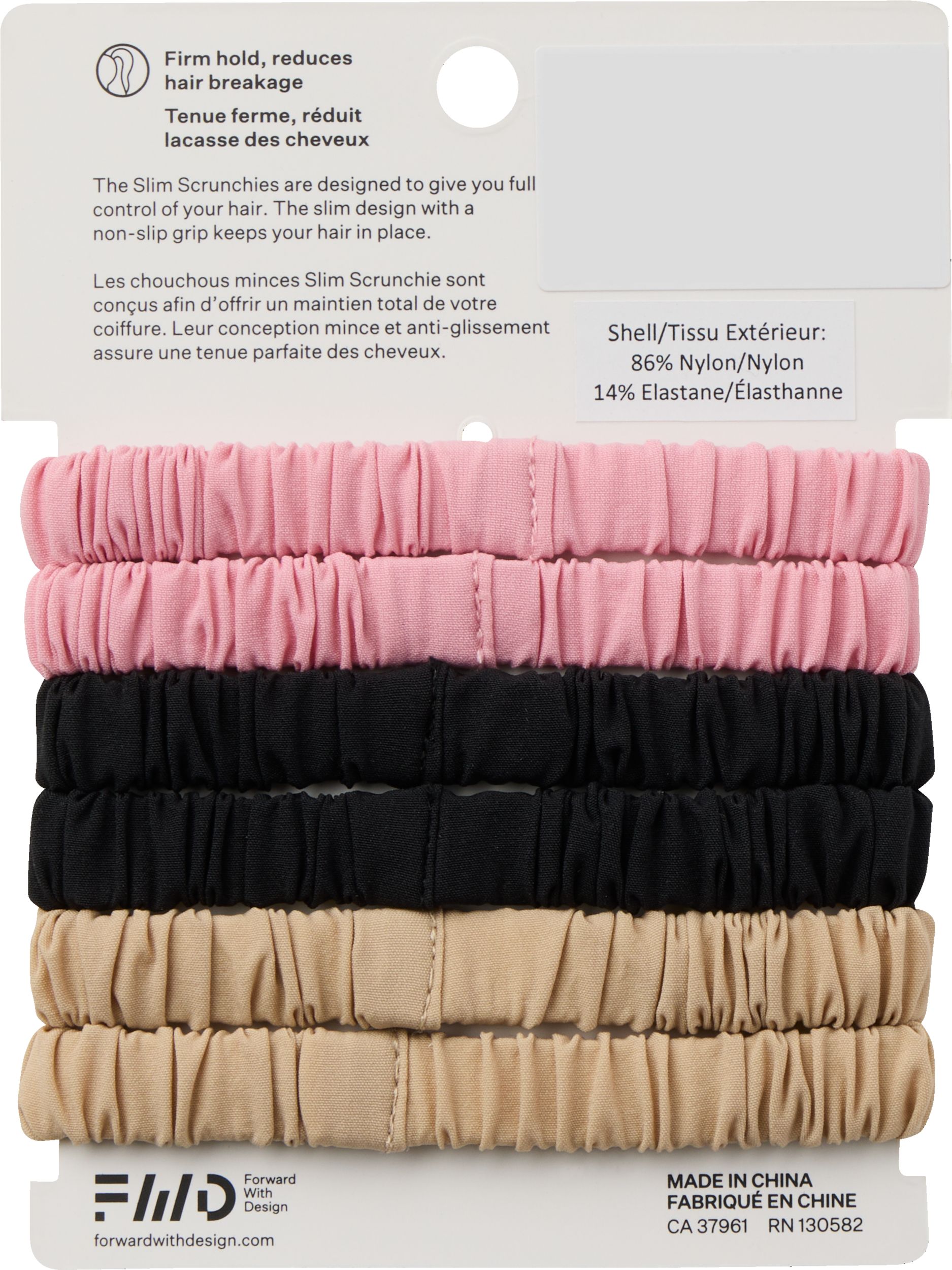 FWD Men's Slim Scrunchie 6-pk Front_Flat