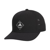 adidas Men's Quick Dry Adjustable Snapback Hat Front_Angled_Left