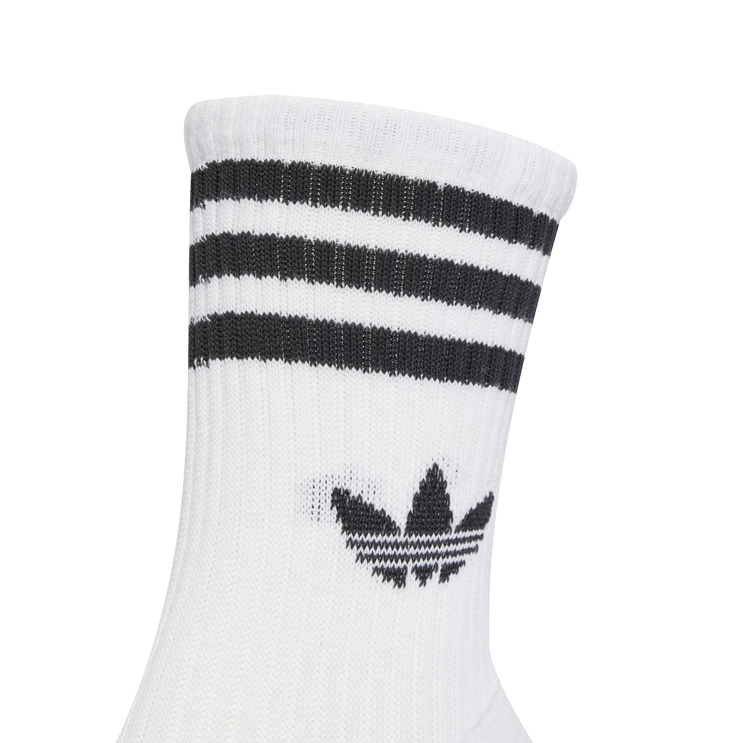 adidas Originals Unisex 3-stripes Crew Socks - 6 Pack