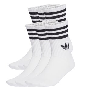 adidas Originals Unisex 3-stripes Crew Socks - 6 Pack