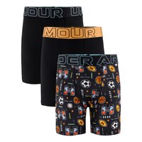 Under Armour Youth Performance Tech™  4" Moisture-Wicking Boxer Brief - 3pk