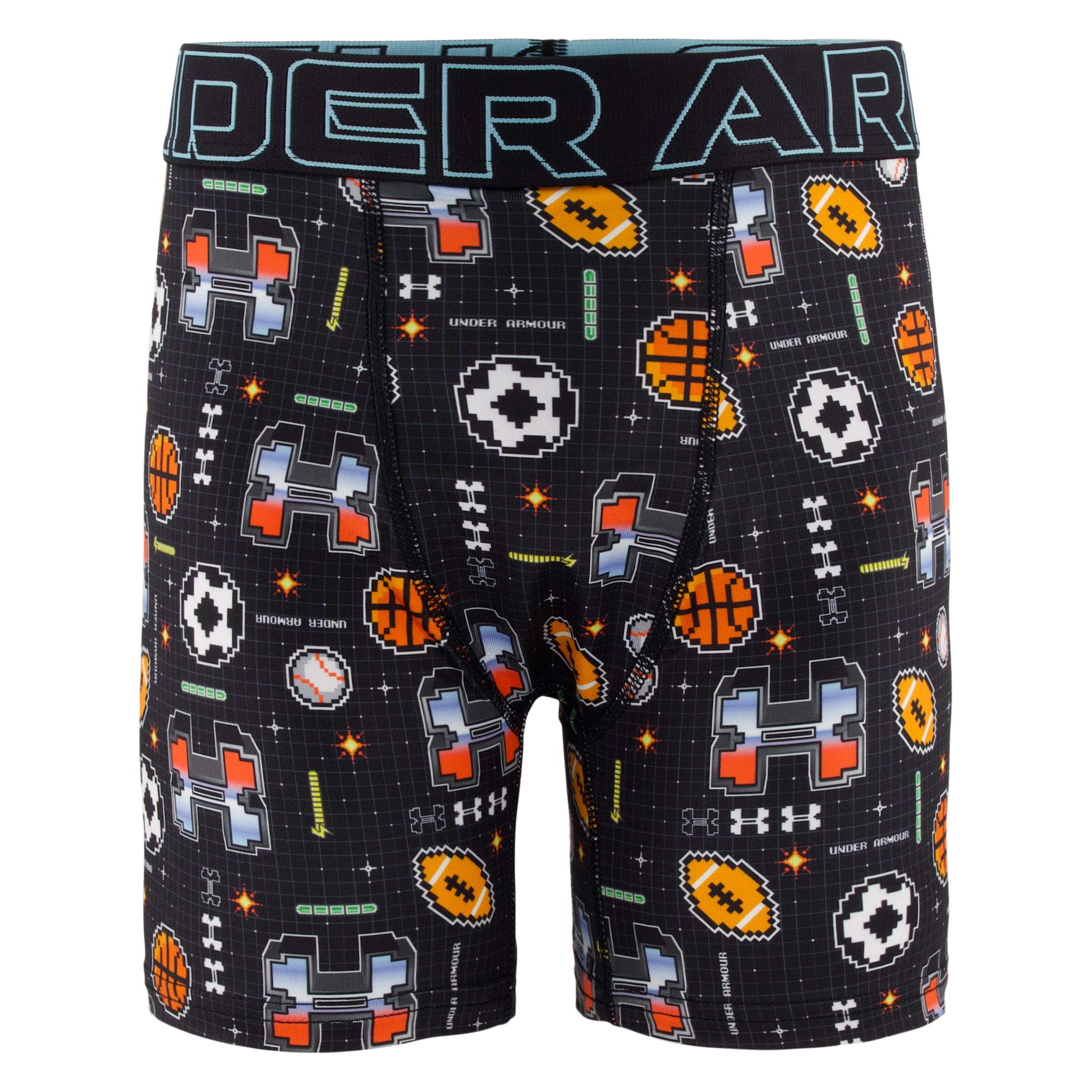 Under Armour Youth Performance Tech™  4" Moisture-Wicking Boxer Brief - 3pk