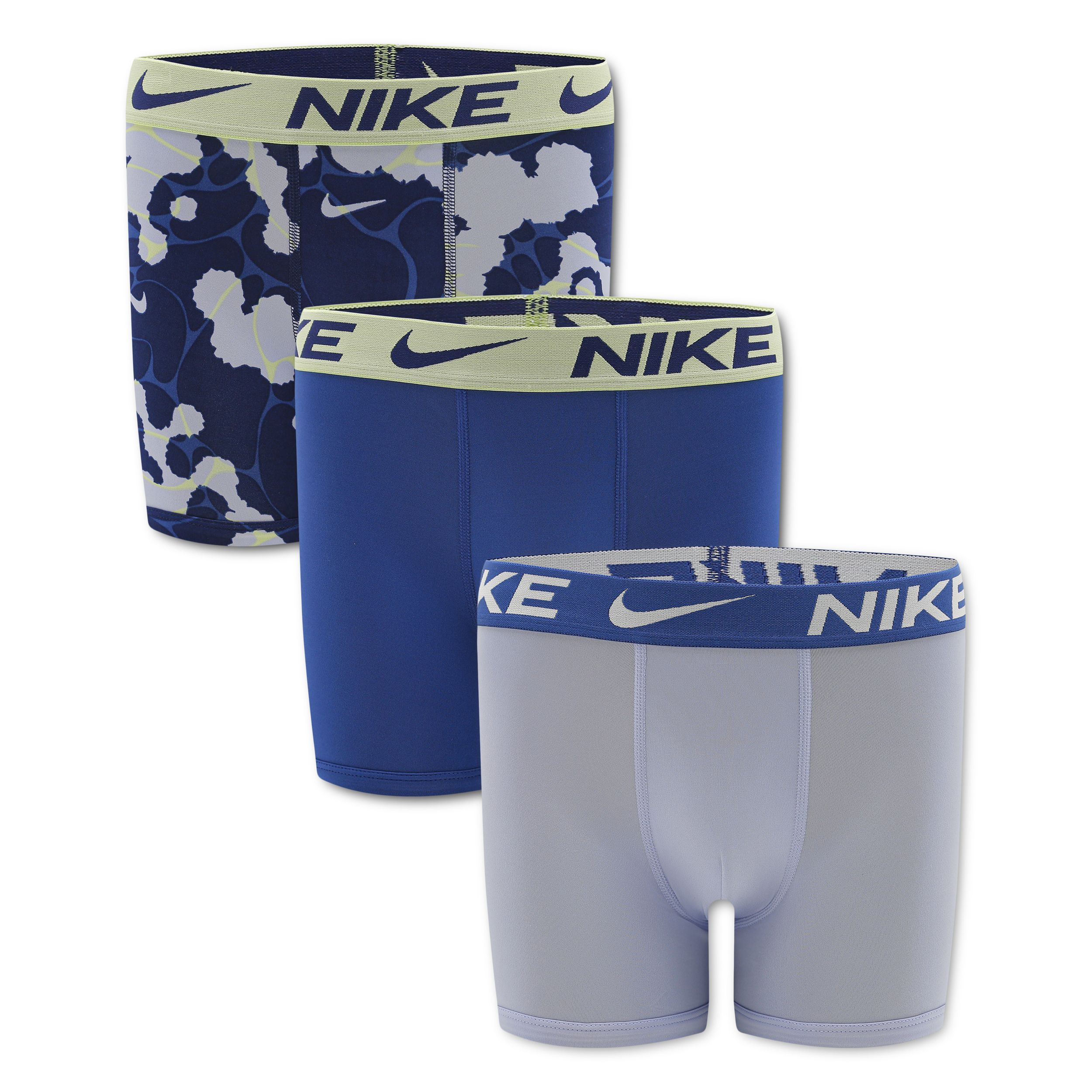 Nike Kids' Micro Print Boxer Briefs 3-pk