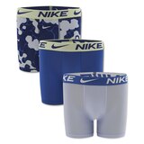 Nike Kids' Micro Print Boxer Briefs 3-pk Front_Flat