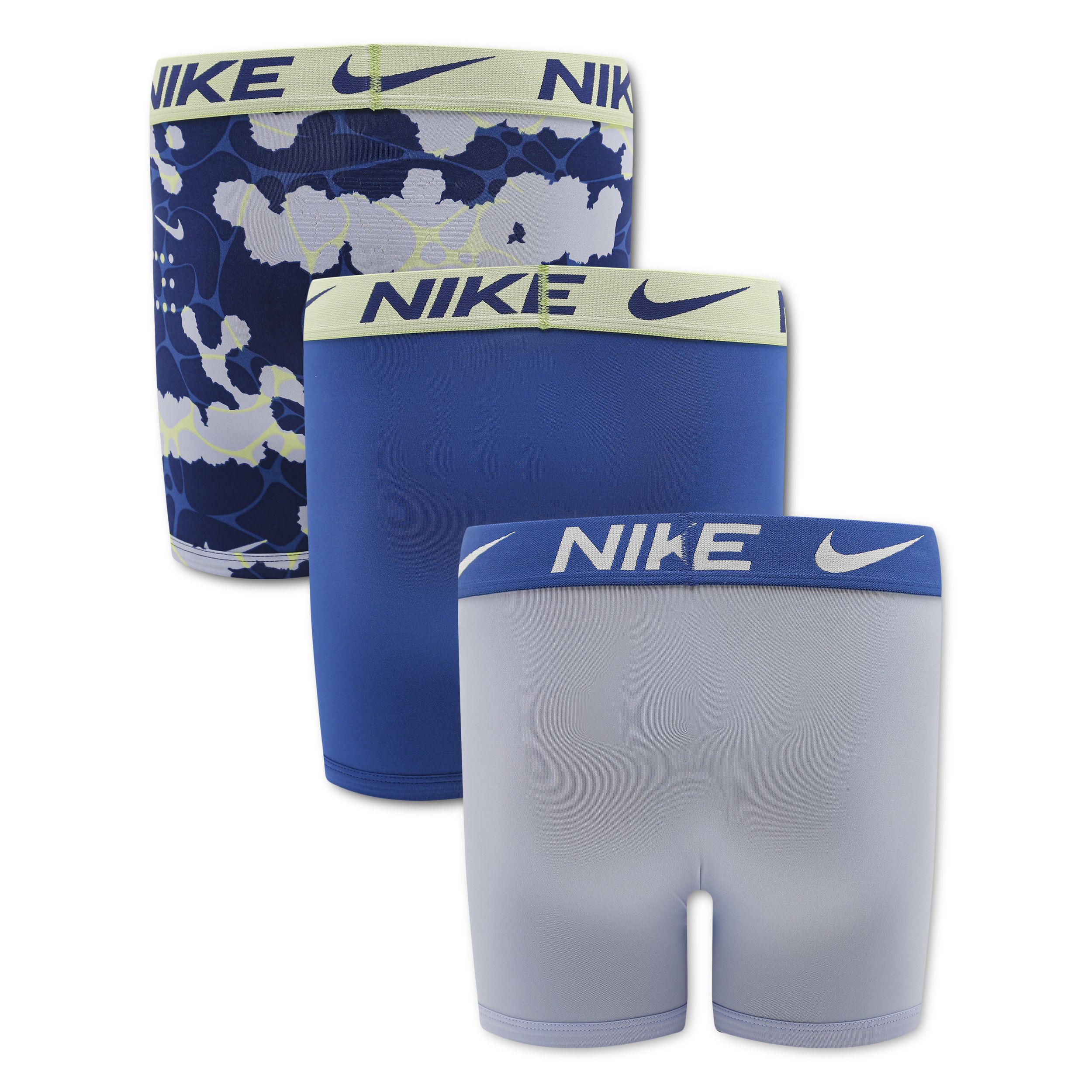 Nike Kids' Micro Print Boxer Briefs 3-pk
