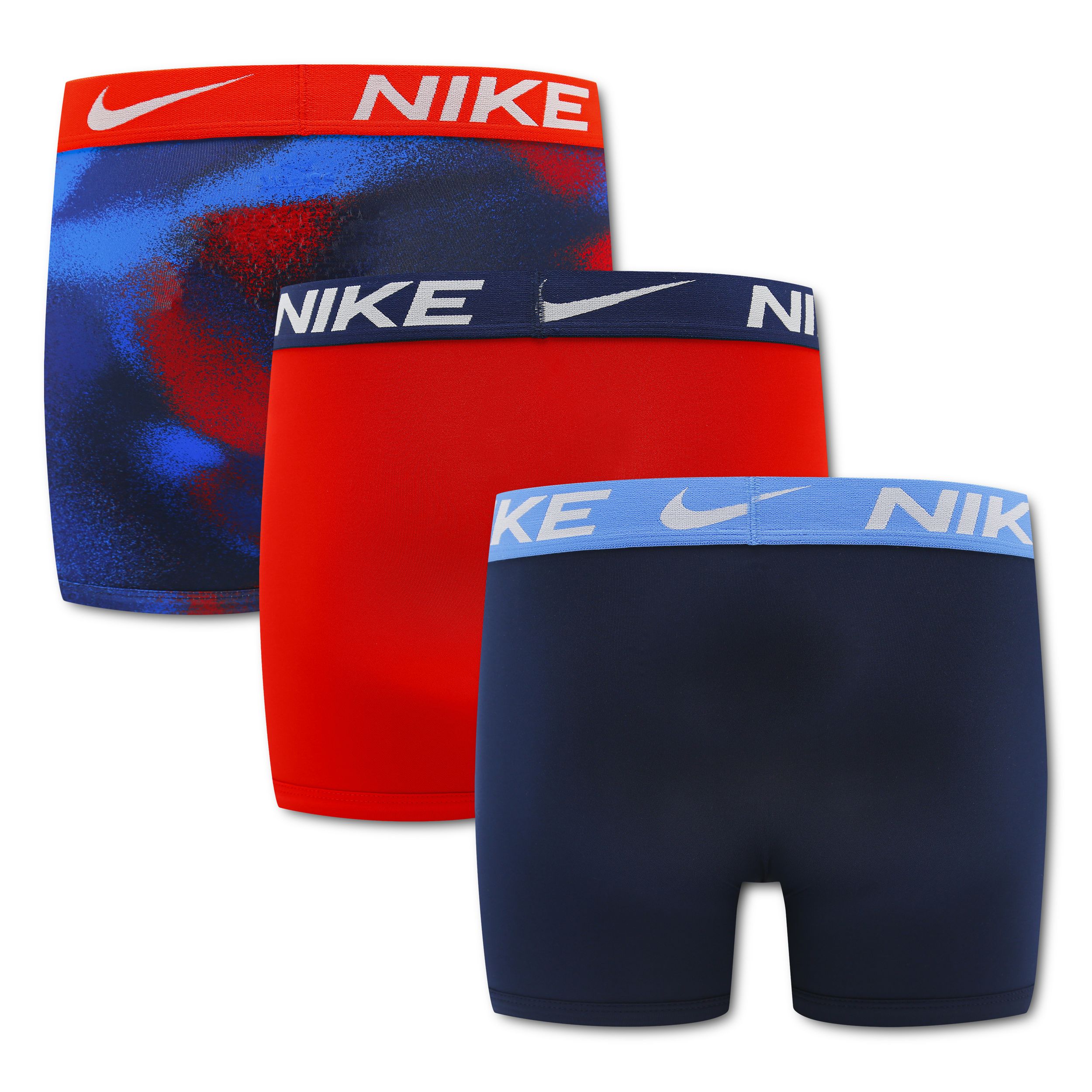 Nike Kids' Micro Print Boxer Briefs 3-pk