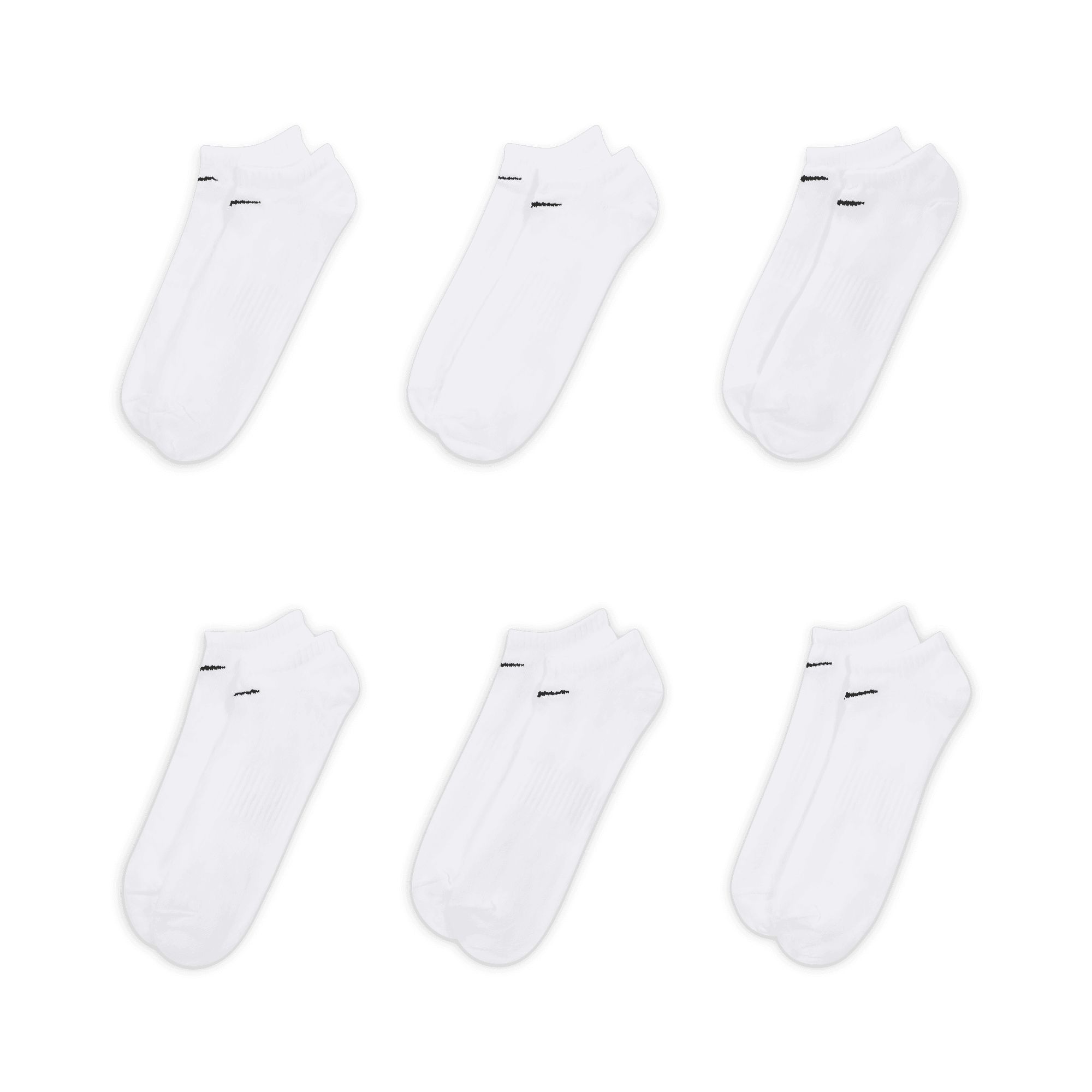 Nike Men's Everyday Plus No Show Socks 6-pk