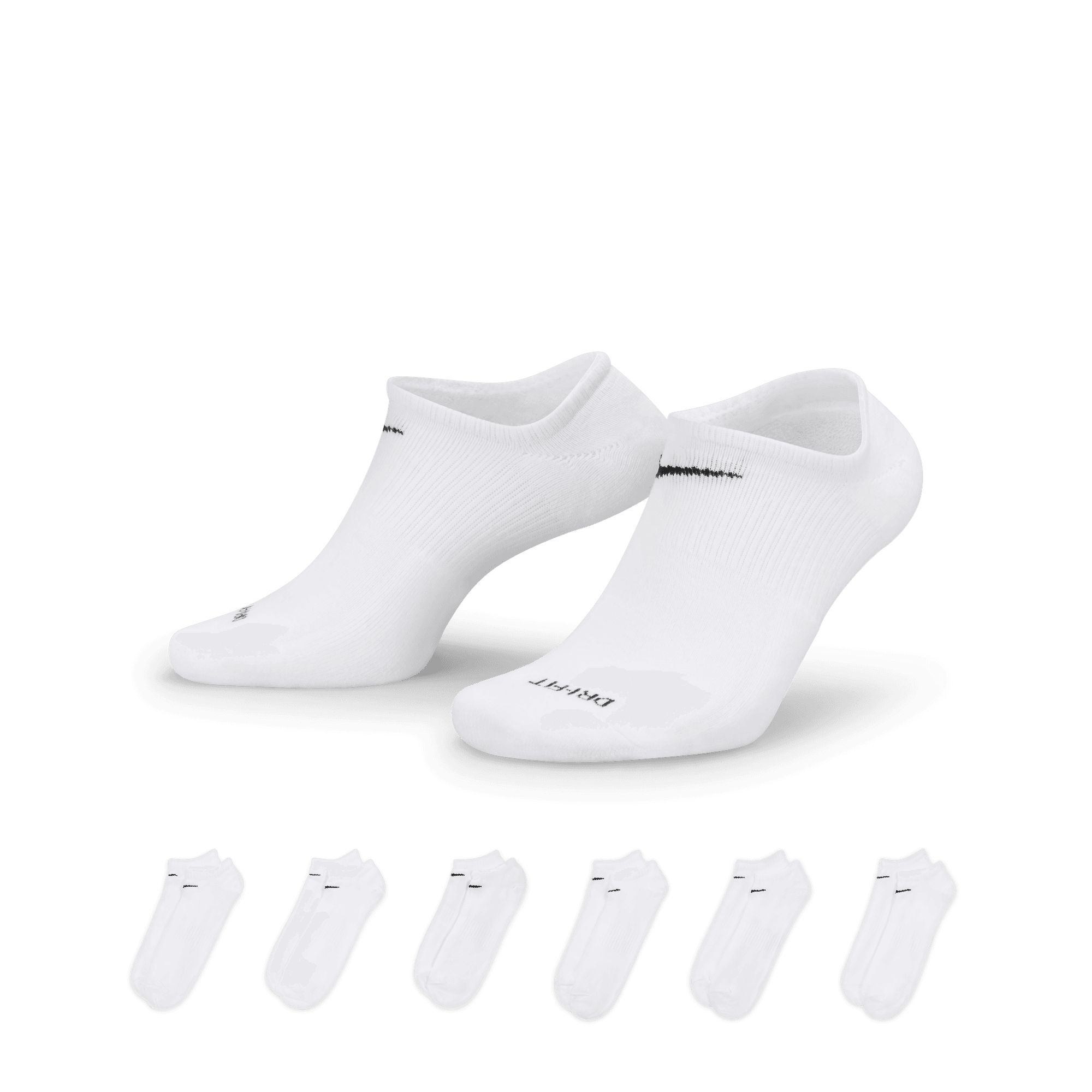 Nike Men's Everyday Plus No Show Socks 6-pk