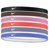 Nike Flex Classic Non-Slip Athletic Headband 6-pk Front_Angled_Left