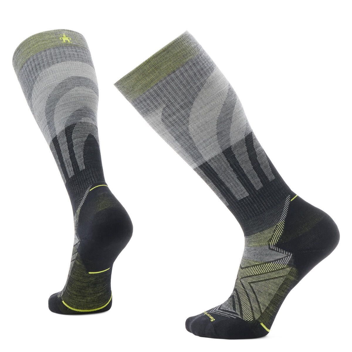 Smartwool Men's Performance Run Cushion Compression Over The Calf Socks